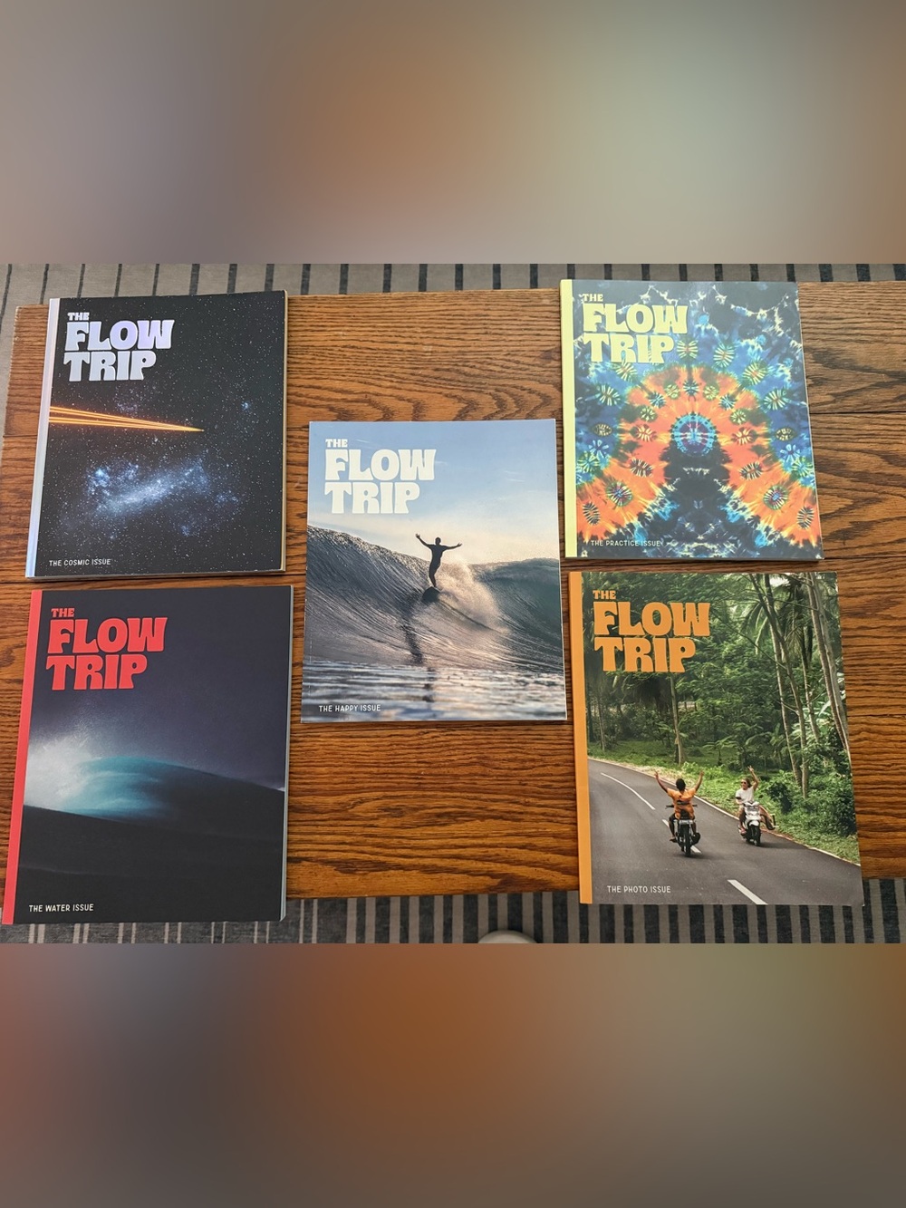 The Flow Trip Magazines - issues 1-5